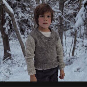 RUDY JUDE kids utility sweater- L
